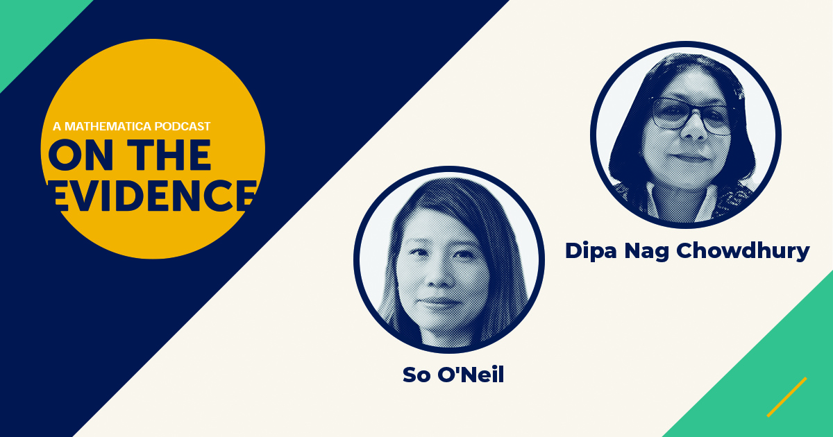 On the Evidence guests So O'Neil and Dipa Nag Chowdhury