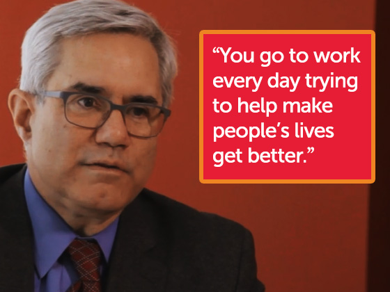 Craig Thornton video - “You go to work every day trying to help make people’s lives get better.”