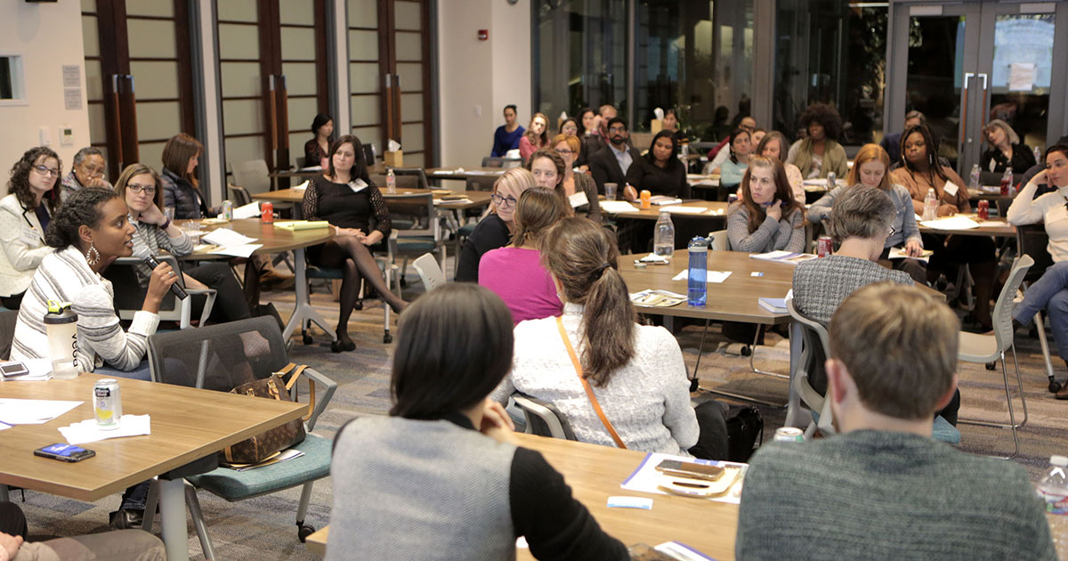 The audience at Reimagining Denver, November 2019. 