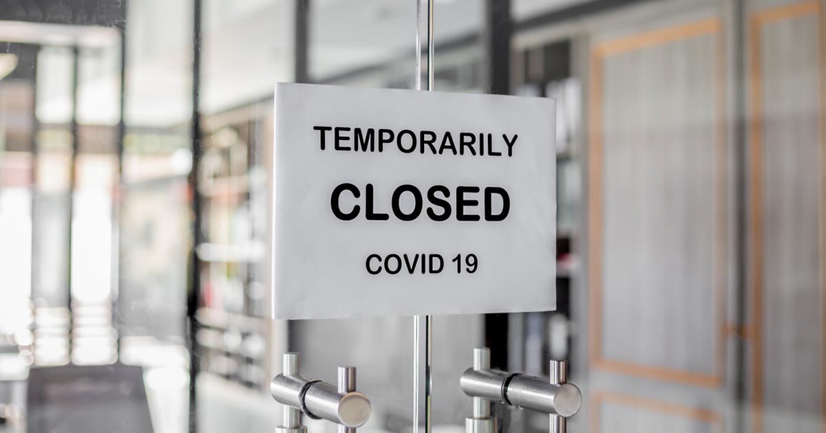 Temporarily Closed, COVID-19