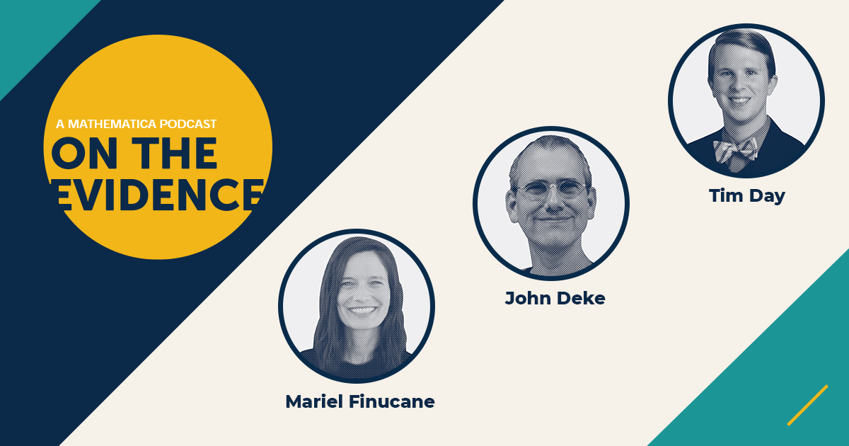 On this episode of On the Evidence, Mathematica’s Mariel Finucane and John Deke join Tim Day of the Center for Medicare & Medicaid Innovation to discuss the application of evidence-informed Bayesian methods that not only confirm whether a policy or program works, but for whom.