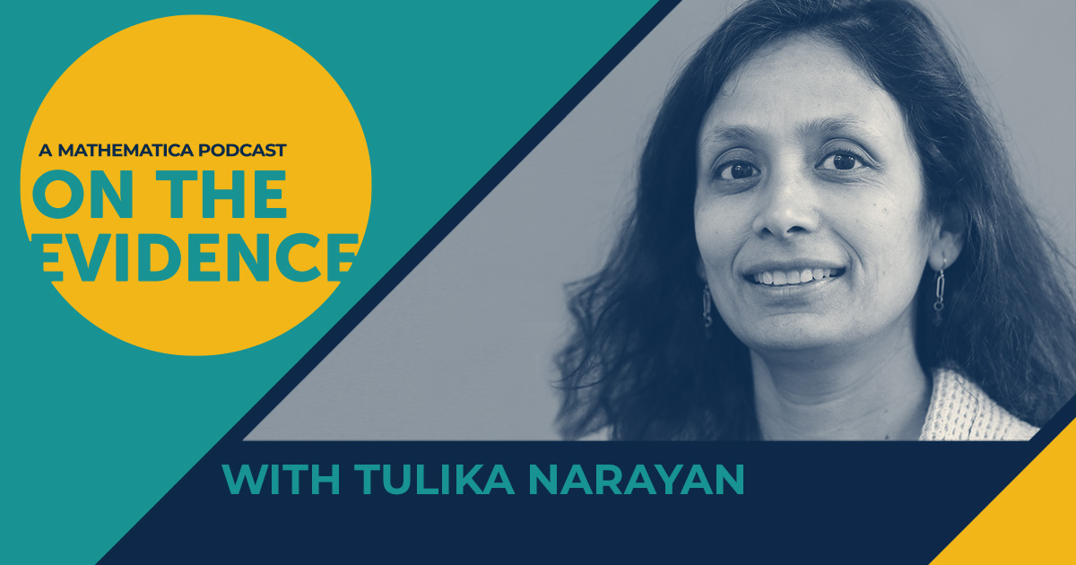 On this episode of Mathematica’s On the Evidence podcast, Tulika Narayan shares how data and evidence can help confront the climate crisis and mitigate its manifold impacts on society. 
