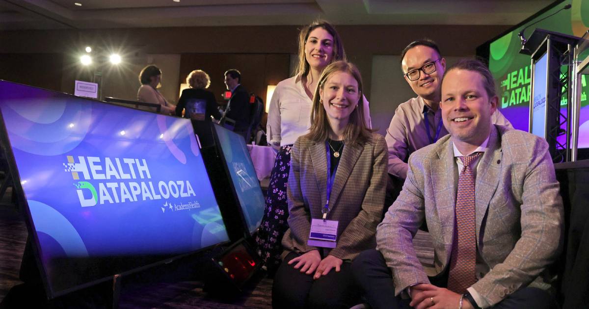 Mathematica staff at Health Datapalooza 2023