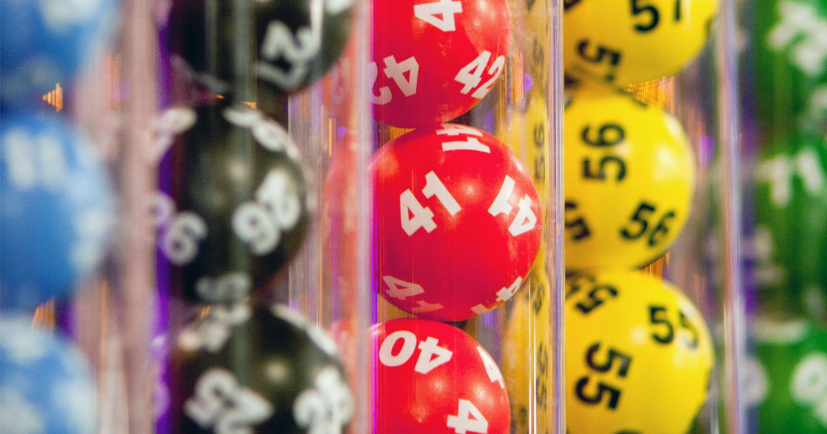 Lottery balls.