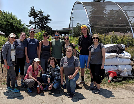 Oakland, CA Mathematica staff involved in corporate giving for a nonprofit Planting Justice