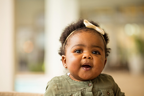 Young child smiling Young child smiling