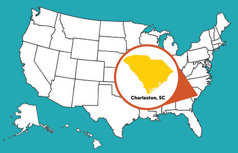 Charleston map Charleston map