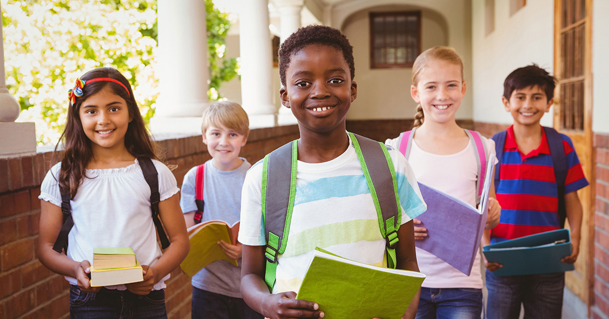 Young school children