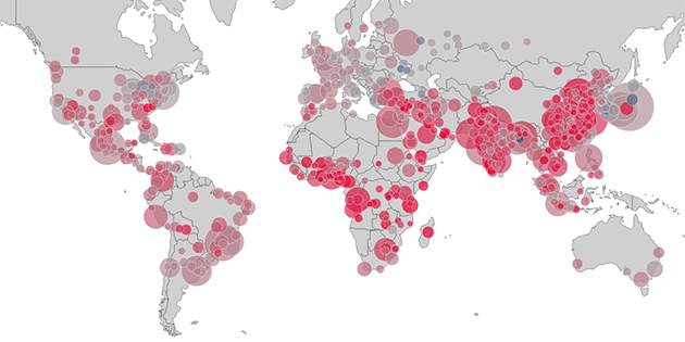 Environment data visualization