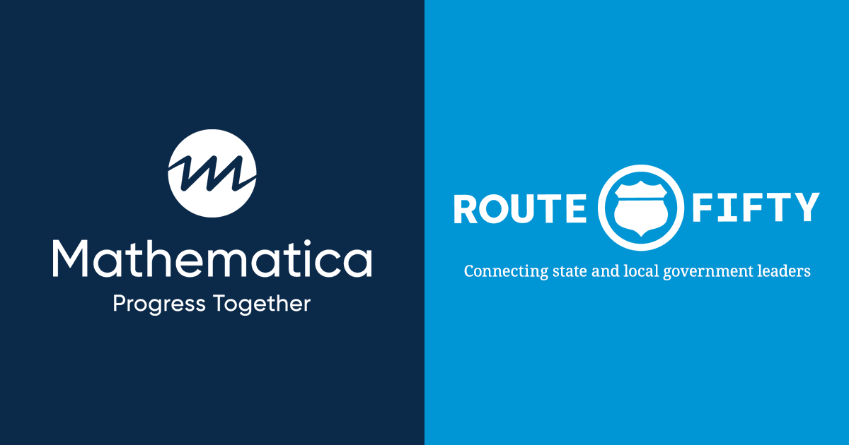 Mathematica and Route Fifty Logos