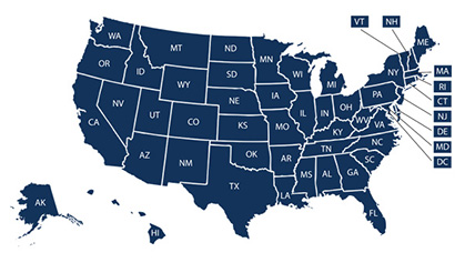 TANF map TANF map