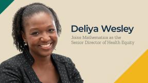 Deliya Wesley joins Mathematica as the senior director of health equity