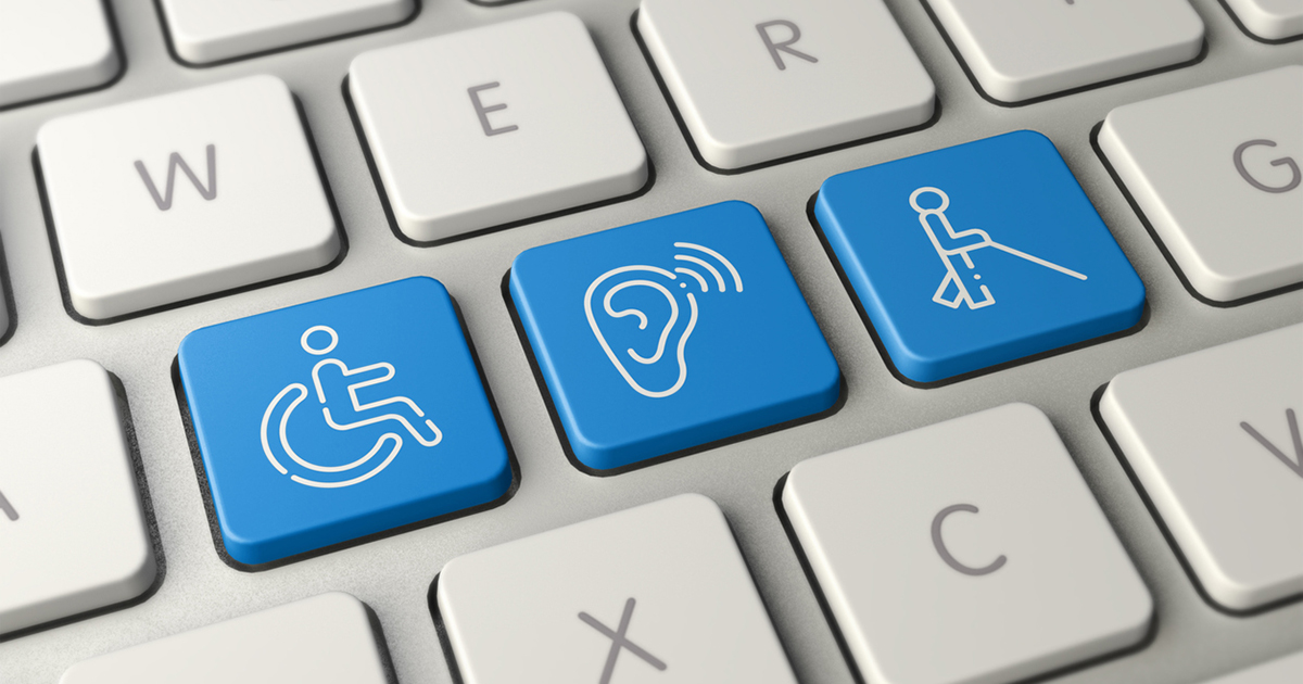 Disability accessible computer keyboard