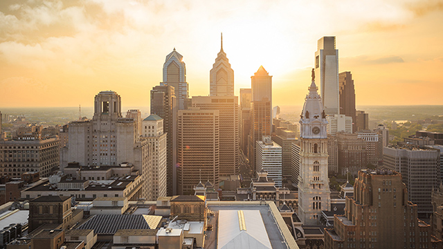 Philadelphia city scape