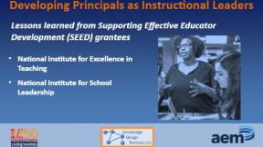 Developing Principals as Instructional Leaders